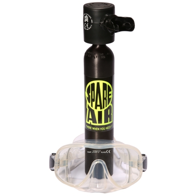 Spare Air Industrial Safety with Mask Option for Eye Protection