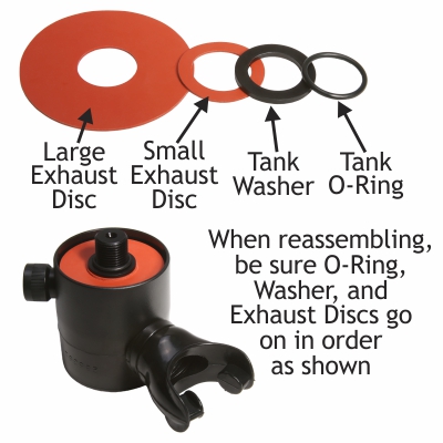 Washer Order for Spare Air Regulator